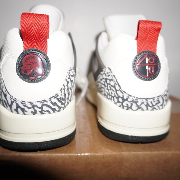 Nike Air Jordan Spizike Low Sail Varsity Red Anthracite FQ1759-116 M - 10 W-11.5 main image 8